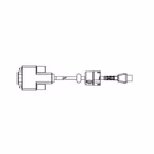 Immagine di Cavo seriale ZEBRA PCDB9 1,8 m per stampanti portatili serie QLn e ZQ600