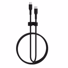 Immagine di Cavo USB-C celly intrecciato 1,5 m, ricarica rapida fino a 120 w, nero