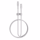 Immagine di Cavo USB-C celly intrecciato 1,5 m, ricarica rapida fino a 120 w, bianco