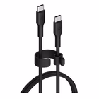 Immagine di Cavo USB-C celly intrecciato 1,5 m, ricarica ultra rapida fino a 240 w, nero.
