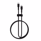 Immagine di Cavo USB-C celly intrecciato 1,5 m, ricarica ultra rapida fino a 240 w, nero.
