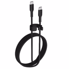Immagine di Cavo USB-C celly intrecciato 3 m, ricarica ultra rapida fino a 240 w, nero