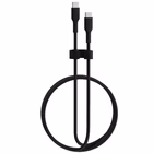 Immagine di Cavo USB-C celly intrecciato 3 m, ricarica ultra rapida fino a 240 w, nero