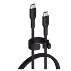 Immagine di Cavo USB-C celly intrecciato 1,5 m, ricarica rapida fino a 60 w, nero