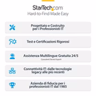 Immagine di Switch kvm startech HDMI 8 porte 4k60 con hub USB e montaggio rack 1u