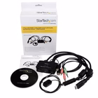 Immagine di Switch kvm startech HDMI 2 porte con audio, switch remoto e cavi integrati