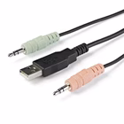 Immagine di Switch kvm startech HDMI 2 porte 4K 60hz con audio e switch remoto