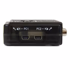 Immagine di Switch kvm startech 2 porte usb/vga con audio e cavi inclus