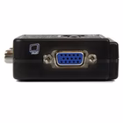 Immagine di Switch kvm startech 2 porte usb/vga con audio e cavi inclus