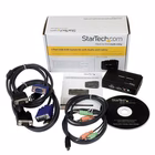 Immagine di Switch kvm startech 2 porte usb/vga con audio e cavi inclus