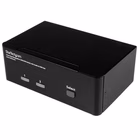 Immagine di Switch kvm startech displayport 2 porte dual monitor 4K 60hz con USB