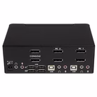 Immagine di Switch kvm startech displayport 2 porte dual monitor 4K 60hz con USB
