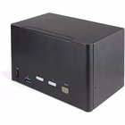 Immagine di Switch kvm startech displayport 2 porte per 4 monitor 4K 60hz con USB 3.0