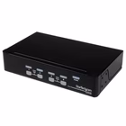 Immagine di Switch kvm startech usb/vga 4 porte 1u con osd e montaggio rack