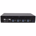Immagine di Switch kvm startech HDMI 4 porte con hub USB 3.0 e audio integrato