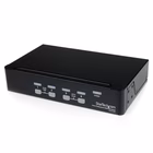 Immagine di Switch kvm startech vga USB 4 porte con hub USB 2.0 integrato