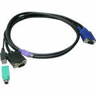 Immagine di Cavo kvm levelone vga/usb/ps2 1,8 m per switch kvm-3208 e kvm-3216