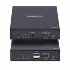Immagine di Extender kvm startech HDMI 4K su rete ip con usb, audio e rs-232