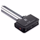 Immagine di Switch kvm levelone 2 porte hdmi/usb con audio, hotkey e quickswitch