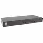 Immagine di Switch kvm levelone rack 8 porte ps/2-usb vga con osd e daisy chain