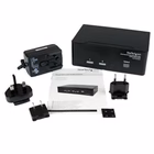 Immagine di Switch kvm startech dual dvi USB 2 porte con audio e hub USB 2.0