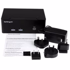 Immagine di Switch kvm startech dual vga 2 porte con hub USB 2.0 e audio
