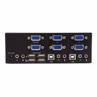 Immagine di Switch kvm startech dual vga 2 porte con hub USB 2.0 e audio