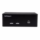 Immagine di Switch kvm startech dual vga 2 porte con hub USB 2.0 e audio