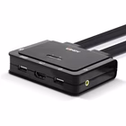 Immagine di Switch kvm lindy HDMI 4k60 USB-C 2 porte con audio e USB 2.0