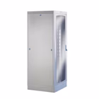 Immagine di Rack TECNOSTEEL 42U 800x800x2057 mm grigio con porta in vetro e standard 19"
