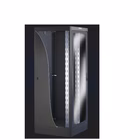 Immagine di Rack TECNOSTEEL 42U 800x800x2057 mm nero con porta in vetro e standard 19"