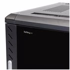 Immagine di Armadio rack server STARTECH 12U 36" con ruote e porta in vetro