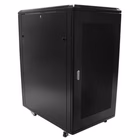 Immagine di Armadio server STARTECH 22U da 36" con ruote e porta in vetro