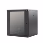 Immagine di Box IP20 IT RACK LAN 8 6U 371x600x400 mm nero per reti e cablaggio