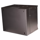 Immagine di Armadio rack 19" EQUIP 9U 540x400 mm nero per reti e cablaggio strutturato