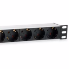 Immagine di Power Strip EQUIP 333292 1U con 9 prese Schuko CEE7/4 e cavo da 1,8 m per rack 19"