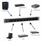 Immagine di Power Strip EQUIP 333292 1U con 9 prese Schuko CEE7/4 e cavo da 1,8 m per rack 19"
