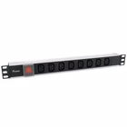 Immagine di Power Distribution Unit EQUIP 333310 1U con 8 prese IEC C13 e ingresso IEC C14 per rack 19"