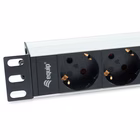 Immagine di Power Distribution Unit EQUIP 333311 10" con 4 prese Schuko per armadi rack copatti