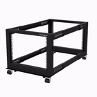 Immagine di Armadio Server Rack STARTECH 19" open frame 8U a 4 montanti con profondità regolabile