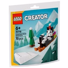 Immagine di Costruzioni LEGO Avventura sulla neve di Claus il gatto 30718