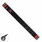 Immagine di Multipresa rack WP EUROPE 1u 8 prese iec c13 v