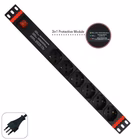 Immagine di Multipresa rack WP EUROPE 1u 6 prese universali