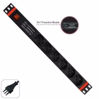 Immagine di Multipresa rack WP EUROPE 1u 6 prese universali