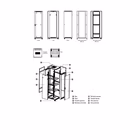 Immagine di Rack ip20 rna 27u 600x600 nero smon