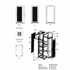 Immagine di Rack ip20 rsb 32u 800x1000 nero smo