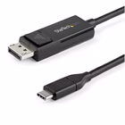 Immagine di Cavo adattatore startech da USB-C a displayport 1 m, video ad alta definizione