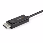 Immagine di Cavo adattatore startech da USB-C a displayport 1 m, video ad alta definizione