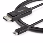 Immagine di Cavo adattatore startech da USB-C a displayport 1 m, video ad alta definizione