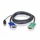 Immagine di Accessori per dipositivi di rete ATEN Cavo KVM USB con SPHD 3 in 1 3 m 2L-5202UP